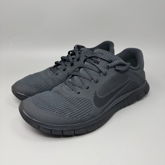 Nike Free 4.0 V3 Mens Black Anthracite 579958-001 Running Trainers Mens Size 9 - Picture 3 of 9